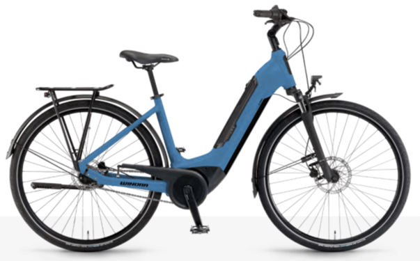 Bicicleta electrica Winora Tria N8 500Wh US51 '24 albastra