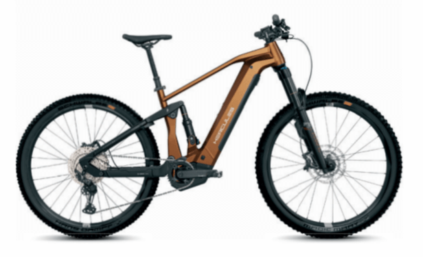 Bicicleta electrica HERCULES Nos FS 4.1 FU42 cm '25 cupru
