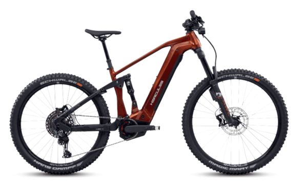 Bicicleta electrica HERCULES Nos FS 4.1 FU44 cm '25 cupru