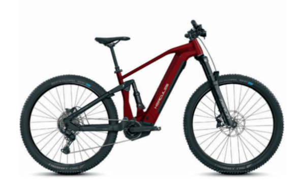 Bicicleta electrica HERCULES Nos FS 4.3 FU42 cm '25 rosie