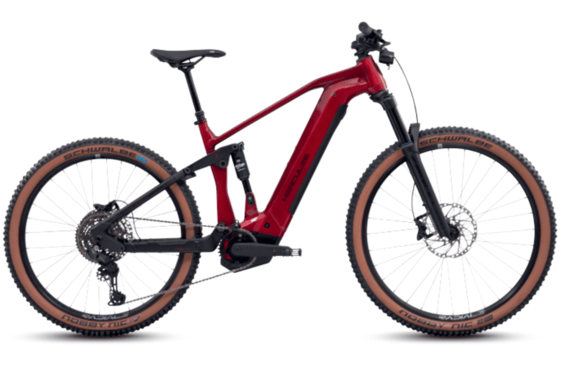 Bicicleta electrica HERCULES Nos FS 4.3 FU44 cm '25 rosie