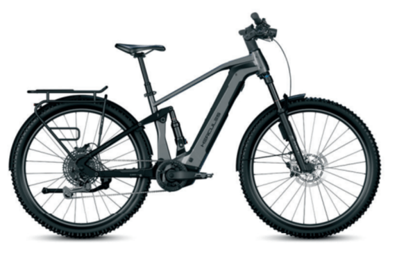 Bicicleta electrica HERCULES Nos FS 4.1 FU42 cm '25 gri