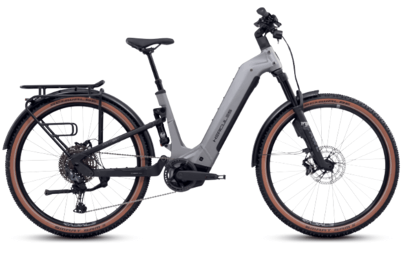 Bicicleta electrica HERCULES Nos FS 4.1 FU44 cm '25 gri