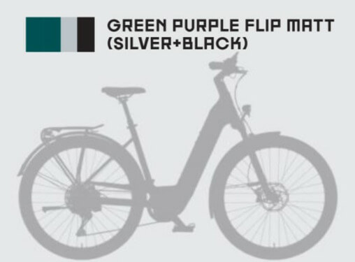 Bicicleta electrica KTM MACINA GRAN 820 US56cm '25 verzui purple flip