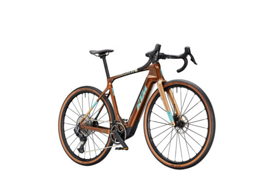 Bicicleta electrica KTM MACINA GRAVELATOR SX PRIME HE49cm '25 gold