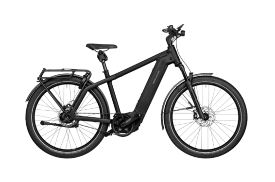 RM Charger4 GT rohloff HS HE53 cm '25 bicicleta electrica neagra (ABS 2.0, 750Wh, Range extender 250, Cockpit, Kiox 300, GX, portbagaj fata, blocare cu geanta)