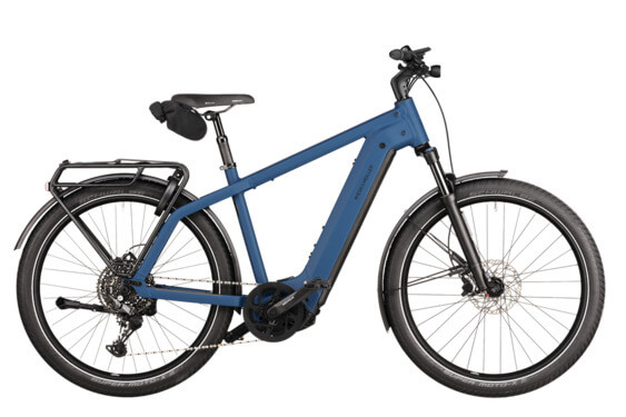 Bicicletă electrică RM Charger4 GT touring CORE 56 cm '25 albastră (625Wh, Intuvia 100)