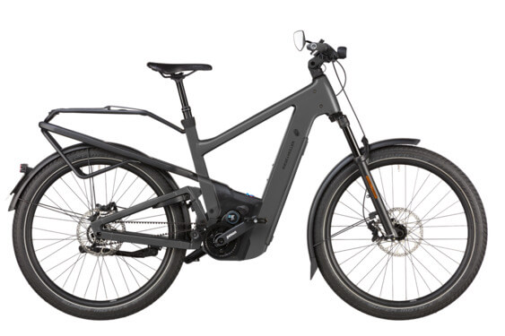 Bicicletă electrică RM Delite5 GT pinion HS HE56 cm '25 gri (800Wh, Cockpit, GX, încuietoare cu geantă, RX)