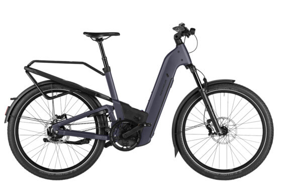 Bicicletă electrică RM Homage5 GT rohloff US56 cm '25 albastră (Extra: 800Wh, portbagaj, cockpit, Purion 200, kit confort, lacăt cu geantă, GX, cip RX)