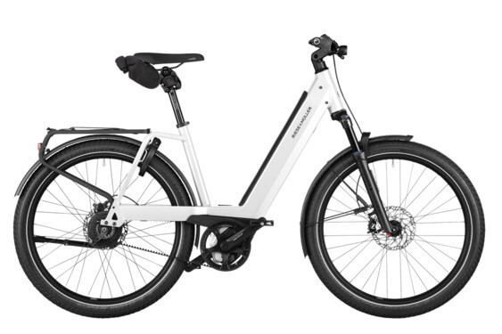 Bicicletă electrică RM Nevo4 GT vario SELECT US51 cm '25 albă (750Wh, Cockpit, Kiox 300, lacăt cu geantă)