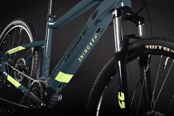 Haibike HardNine 5 i500Wh 49 cm '22 kék elektromos kerékpár