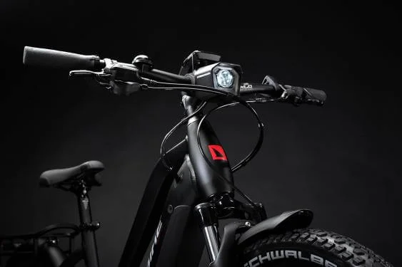 Haibike Trekking 6 i630Wh TR48 cm '22 fekete/piros elektromos kerékpár