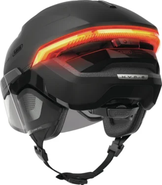 ABUS kerékpáros városi sisak HYP-E BL.ACE, In-Mold, titan L (57-61 cm)